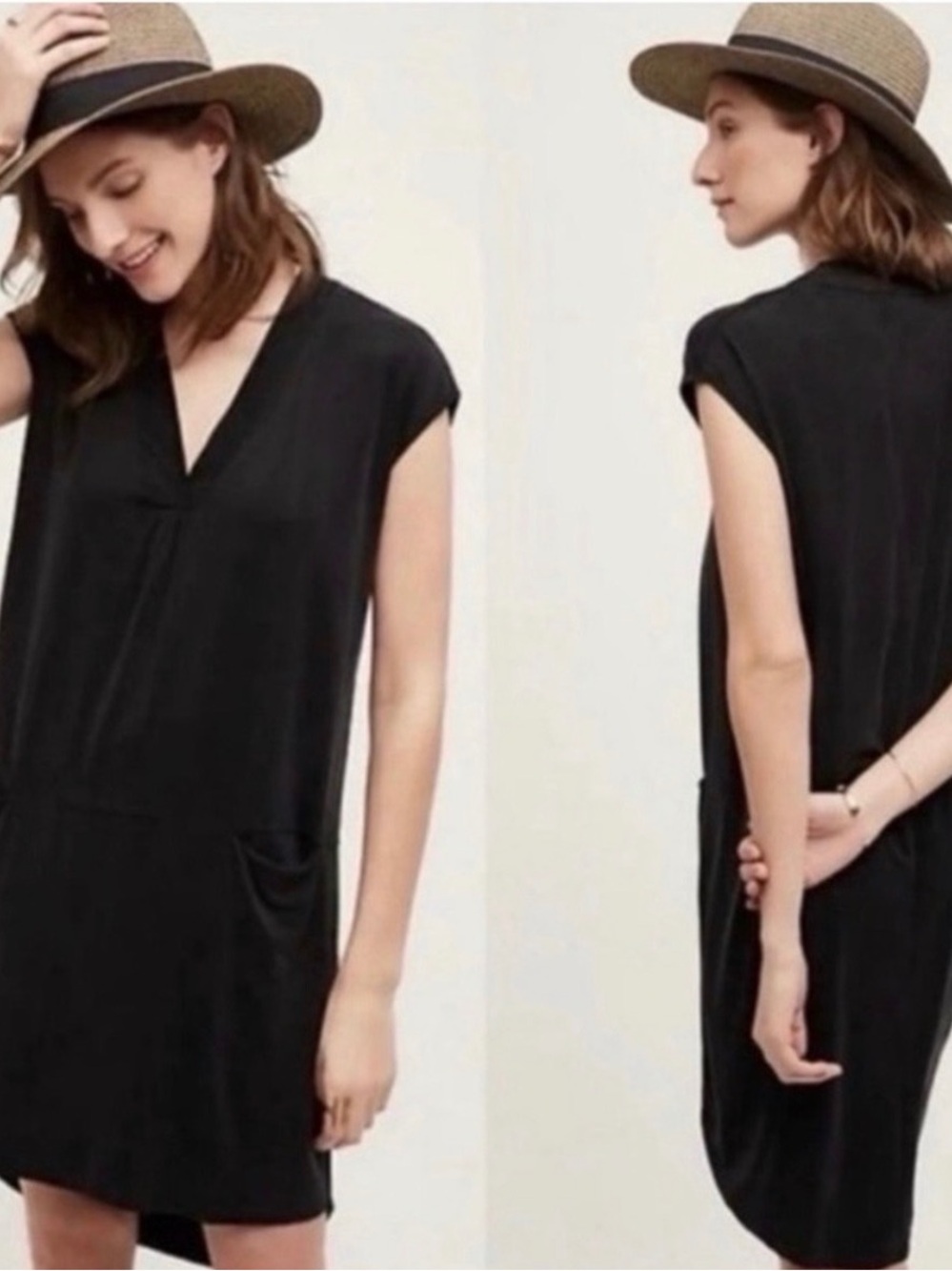 NWT Dolan Left Coast Collection black pullover dress